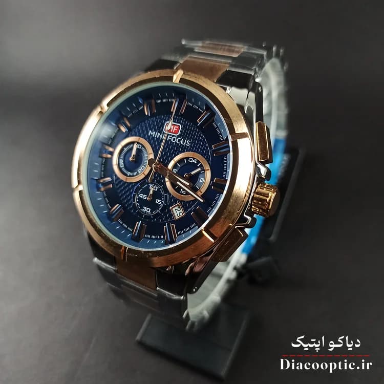 ساعت مچی مردانه اورجینال موتور ژاپنی برند مینی فوکوس سه موتور مدل Mf0495G.05 — تصویر ۱۱