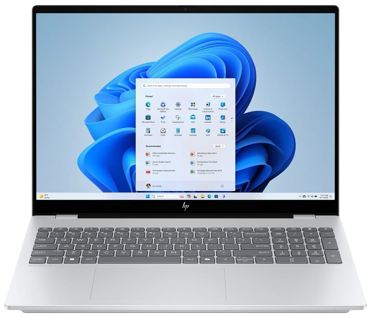 لپ تاپ اچ پی اپن باکس HP OMNIBOOK 5 16 OPEN BOX | RYZEN 5 8540 UW | 8GB DDR5 | 512GB SSD | 512 MB AMD RADEON | 16 FHD