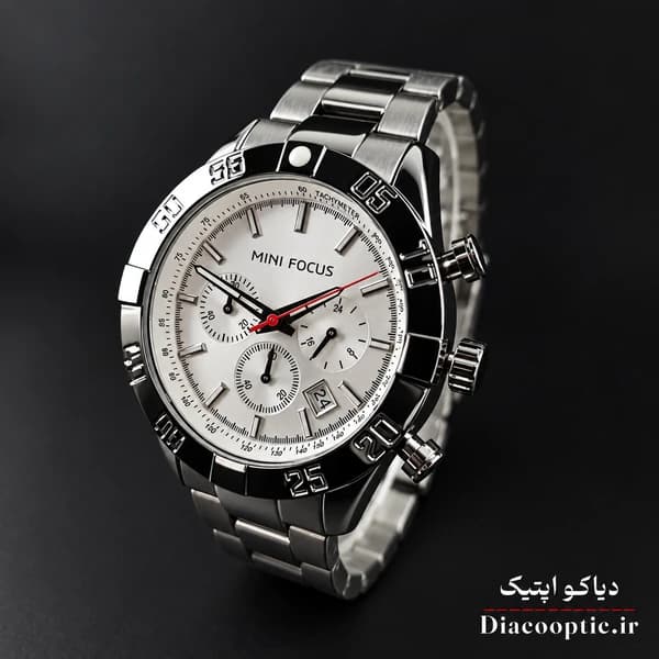 ساعت مچی مردانه اورجینال موتور ژاپنی برند مینی فوکوس سه موتور مدل Mf0416G.01 — تصویر ۴
