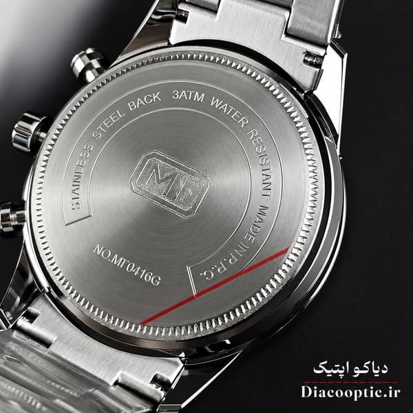 ساعت مچی مردانه اورجینال موتور ژاپنی برند مینی فوکوس سه موتور مدل Mf0416G.01 — تصویر ۷