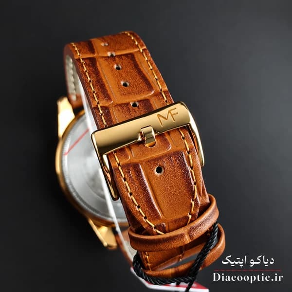 ساعت مچی مردانه اورجینال موتور ژاپنی برند مینی فوکوس سه موتور مدل Mf0082G.02 بند چرم — تصویر ۶