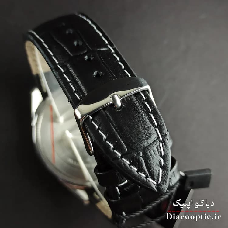 ساعت مچی مردانه اورجینال موتور ژاپنی برند مینی فوکوس سه موتور مدل Mf0083G.01 بند چرم — تصویر ۶