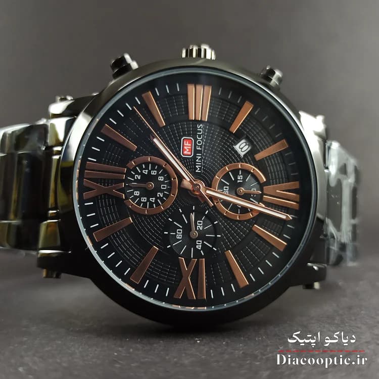 ساعت مچی مردانه اورجینال موتور ژاپنی برند مینی فوکوس سه موتور مدل Mf0219G.04 — تصویر ۵