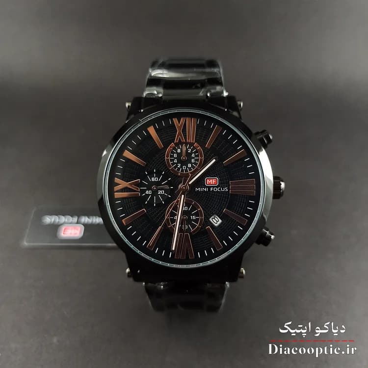 ساعت مچی مردانه اورجینال موتور ژاپنی برند مینی فوکوس سه موتور مدل Mf0219G.04 — تصویر ۳