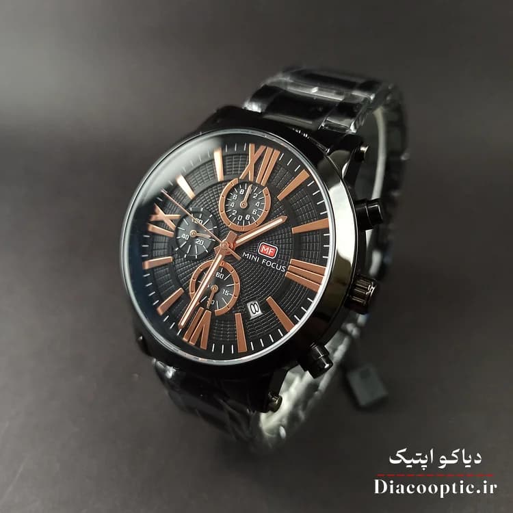 ساعت مچی مردانه اورجینال موتور ژاپنی برند مینی فوکوس سه موتور مدل Mf0219G.04 — تصویر ۴
