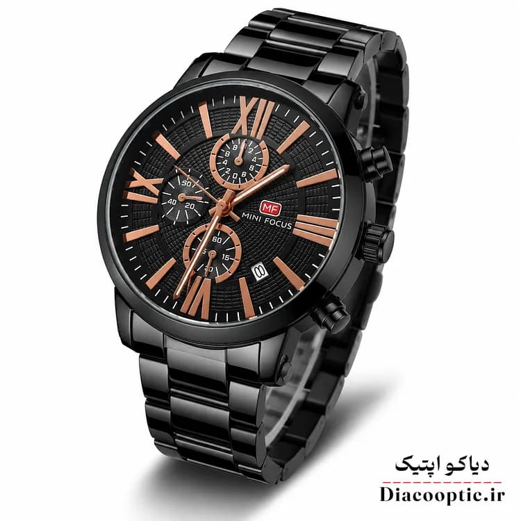 ساعت مچی مردانه اورجینال موتور ژاپنی برند مینی فوکوس سه موتور مدل Mf0219G.04 — تصویر ۲