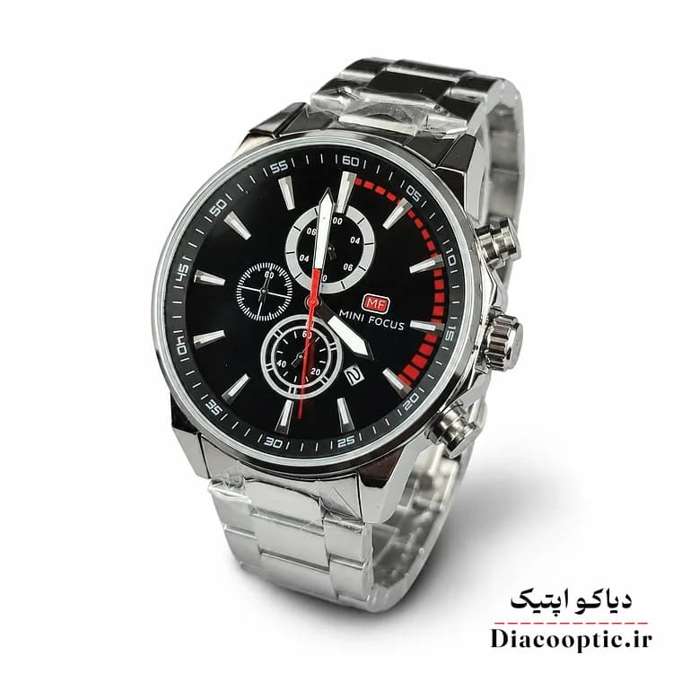ساعت مچی مردانه اورجینال موتور ژاپنی برند مینی فوکوس سه موتور مدل Mf0085G.02