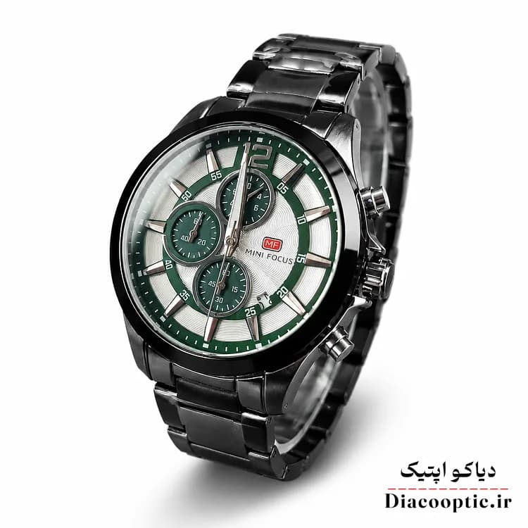 ساعت مچی مردانه اورجینال موتور ژاپنی برند مینی فوکوس سه موتور مدل Mf0237G.03 — تصویر ۲
