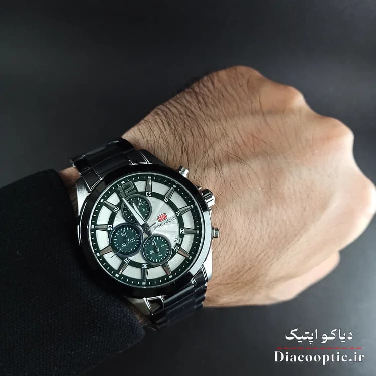 ساعت مچی مردانه اورجینال موتور ژاپنی برند مینی فوکوس سه موتور مدل Mf0237G.03 — تصویر ۸