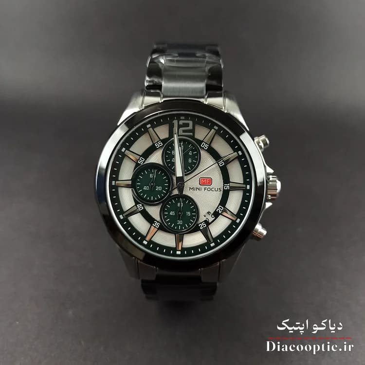 ساعت مچی مردانه اورجینال موتور ژاپنی برند مینی فوکوس سه موتور مدل Mf0237G.03 — تصویر ۳