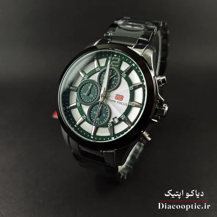 ساعت مچی مردانه اورجینال موتور ژاپنی برند مینی فوکوس سه موتور مدل Mf0237G.03 — تصویر ۴