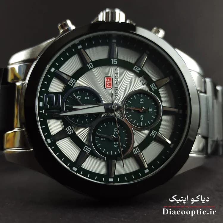ساعت مچی مردانه اورجینال موتور ژاپنی برند مینی فوکوس سه موتور مدل Mf0237G.03 — تصویر ۵