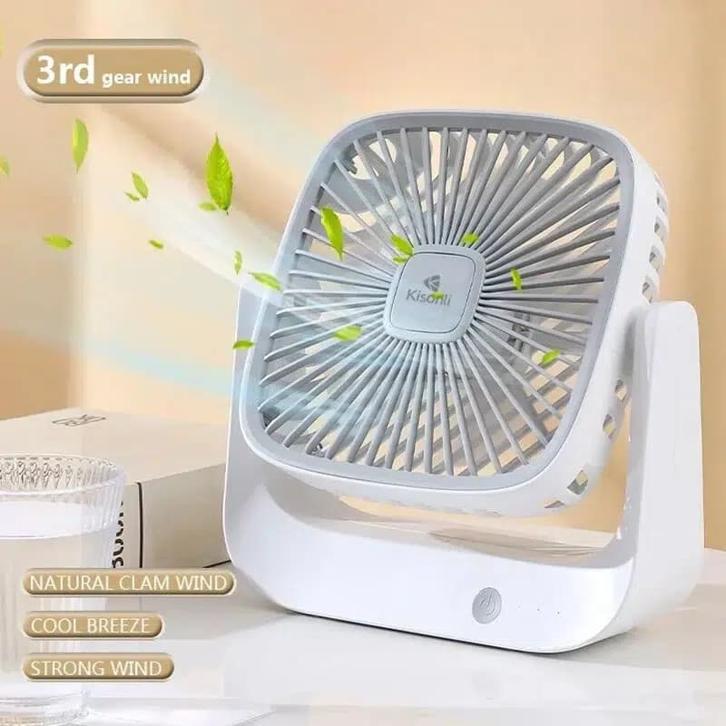 پنکه رومیزی شارژی کیسونلی F101 — تصویر ۷