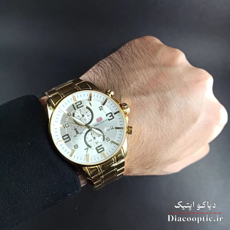 ساعت مچی مردانه اورجینال موتور ژاپنی برند مینی فوکوس سه موتور مدل Mf0278G.02 — تصویر ۸