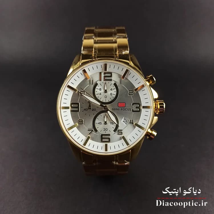 ساعت مچی مردانه اورجینال موتور ژاپنی برند مینی فوکوس سه موتور مدل Mf0278G.02 — تصویر ۳