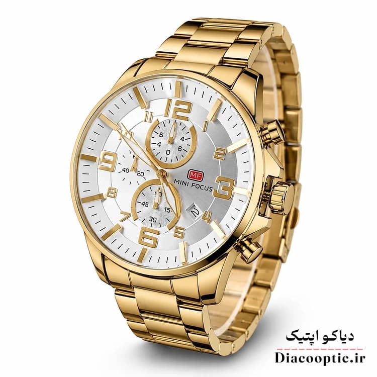 ساعت مچی مردانه اورجینال موتور ژاپنی برند مینی فوکوس سه موتور مدل Mf0278G.02 — تصویر ۲