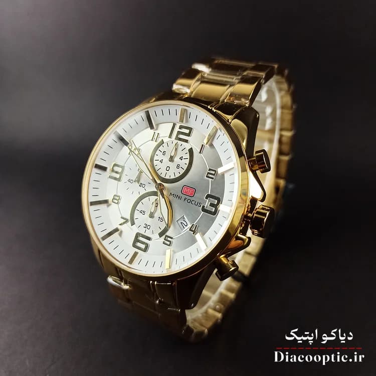 ساعت مچی مردانه اورجینال موتور ژاپنی برند مینی فوکوس سه موتور مدل Mf0278G.02 — تصویر ۴