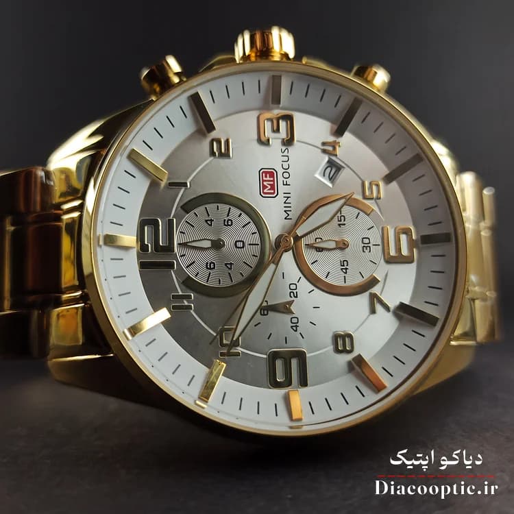 ساعت مچی مردانه اورجینال موتور ژاپنی برند مینی فوکوس سه موتور مدل Mf0278G.02 — تصویر ۵