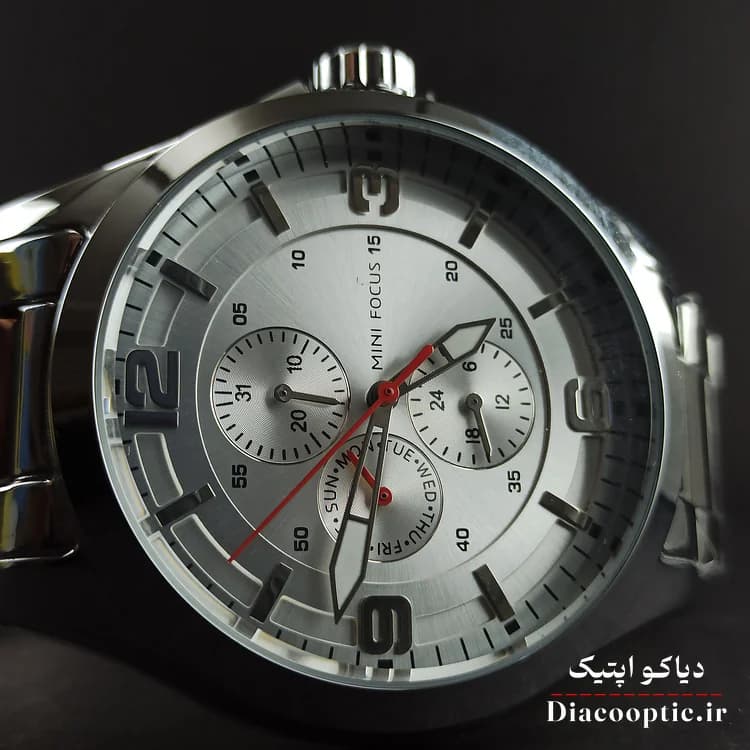 ساعت مچی مردانه اورجینال موتور ژاپنی برند مینی فوکوس سه موتور مدل Mf0199G.01 — تصویر ۵