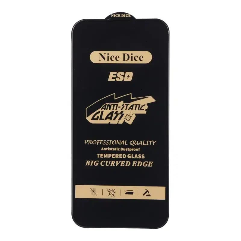گلس آنتی استاتیک Nice Dice آیفون iPhone 15 Pro Max