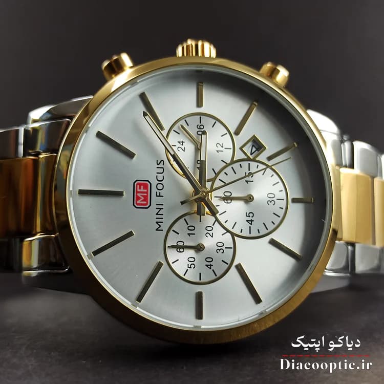 ساعت مچی مردانه اورجینال موتور ژاپنی برند مینی فوکوس سه موتور مدل Mf0294G.02 — تصویر ۵