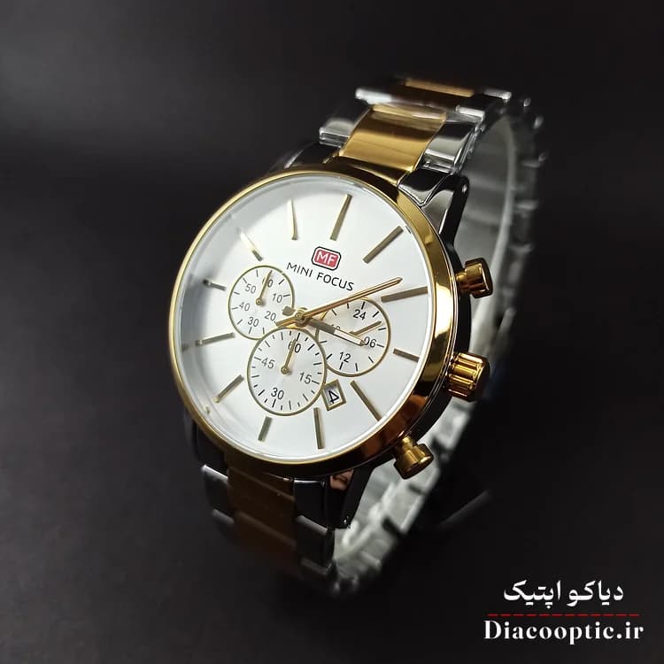 ساعت مچی مردانه اورجینال موتور ژاپنی برند مینی فوکوس سه موتور مدل Mf0294G.02 — تصویر ۴