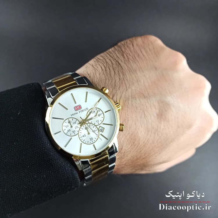 ساعت مچی مردانه اورجینال موتور ژاپنی برند مینی فوکوس سه موتور مدل Mf0294G.02 — تصویر ۸