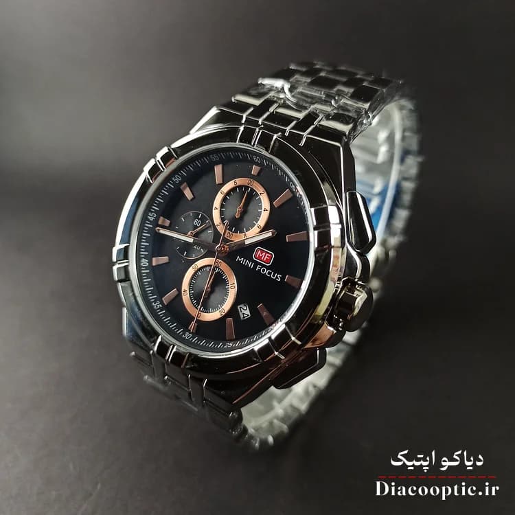ساعت مچی مردانه اورجینال موتور ژاپنی برند مینی فوکوس سه موتور مدل Mf0471G.01 — تصویر ۴
