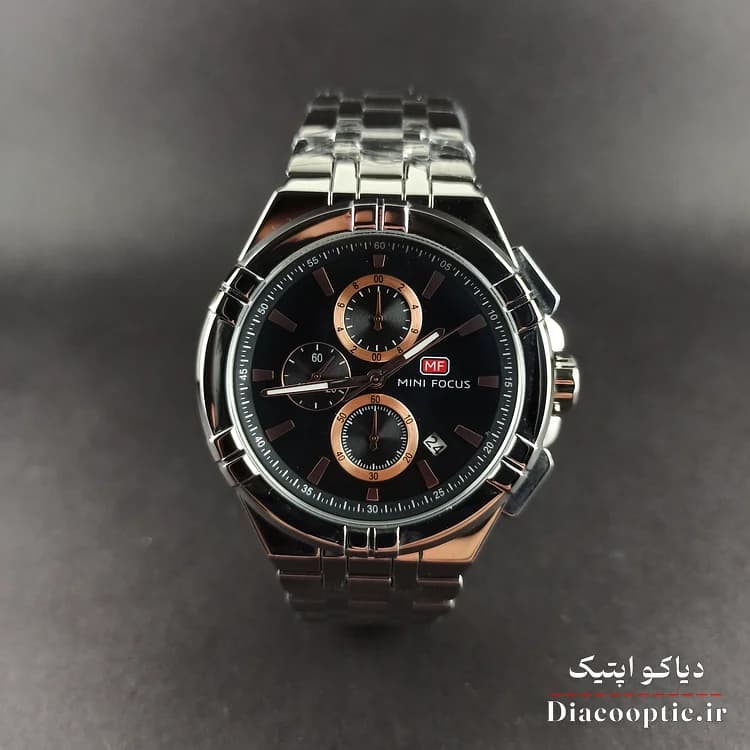 ساعت مچی مردانه اورجینال موتور ژاپنی برند مینی فوکوس سه موتور مدل Mf0471G.01 — تصویر ۳