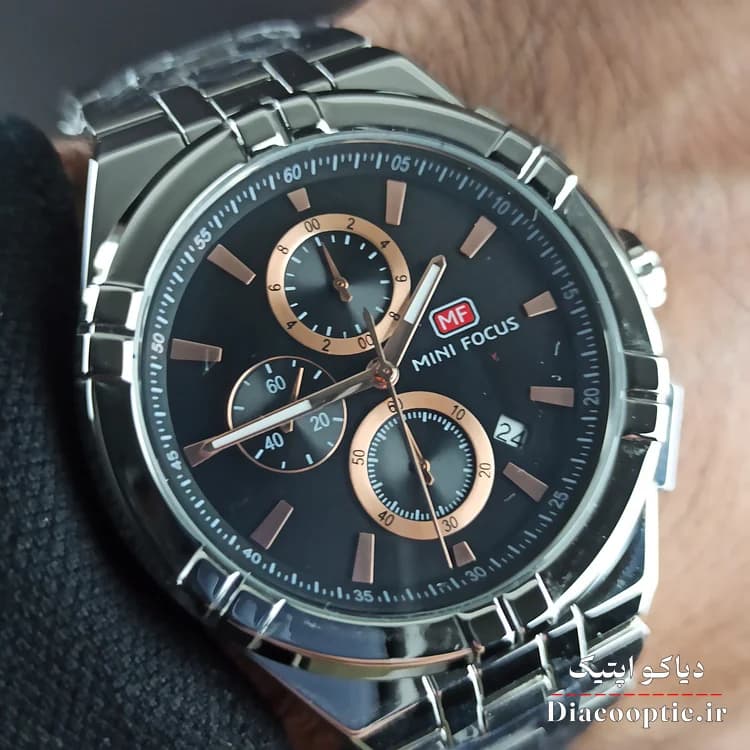 ساعت مچی مردانه اورجینال موتور ژاپنی برند مینی فوکوس سه موتور مدل Mf0471G.01 — تصویر ۹