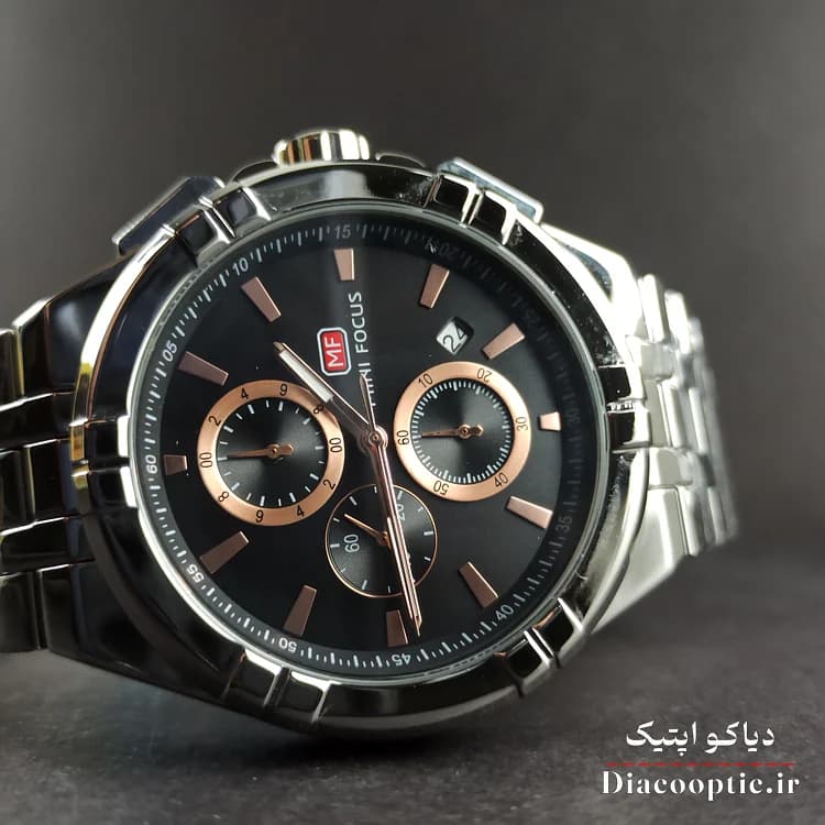 ساعت مچی مردانه اورجینال موتور ژاپنی برند مینی فوکوس سه موتور مدل Mf0471G.01 — تصویر ۵