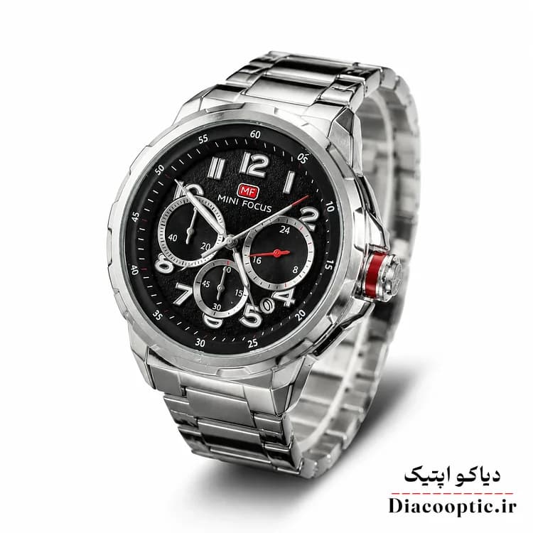 ساعت مچی مردانه اورجینال موتور ژاپنی برند مینی فوکوس سه موتور مدل Mf0492G.03