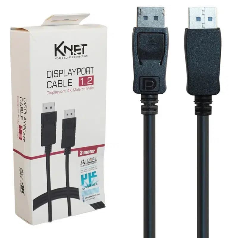 کابل Display 4K کی نت K-C301 طول 3 متر