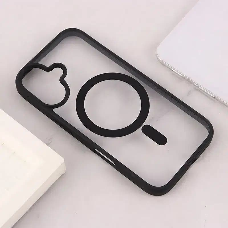 قاب PC مگ سیف آیفون iPhone 16 دور رنگی — تصویر ۳