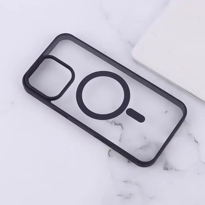 قاب PC مگ سیف آیفون iPhone 16 Pro Max دور رنگی — تصویر ۴