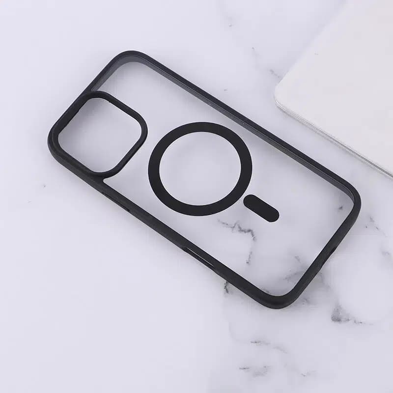 قاب PC مگ سیف آیفون iPhone 16 Pro Max دور رنگی — تصویر ۳