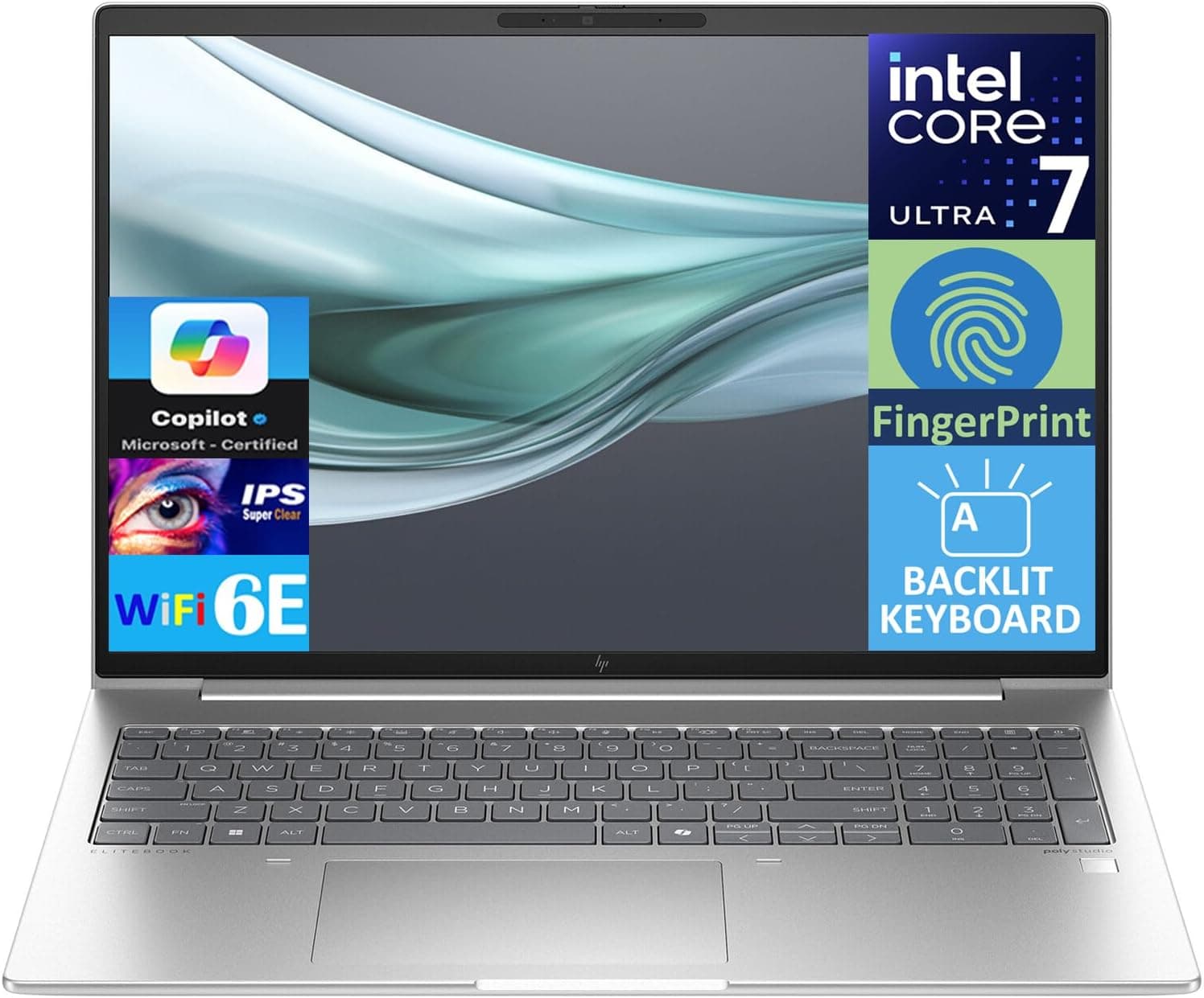 لپ تاپ اچ پی اپن باکس نسل چهارده HP ELITEBOOK 660 G11 OPEN BOX | CORE ULTRA 7 155 U | 16GB DDR5 | 512GB SSD | INTEL AI BOOST | 16 FHD — تصویر ۲