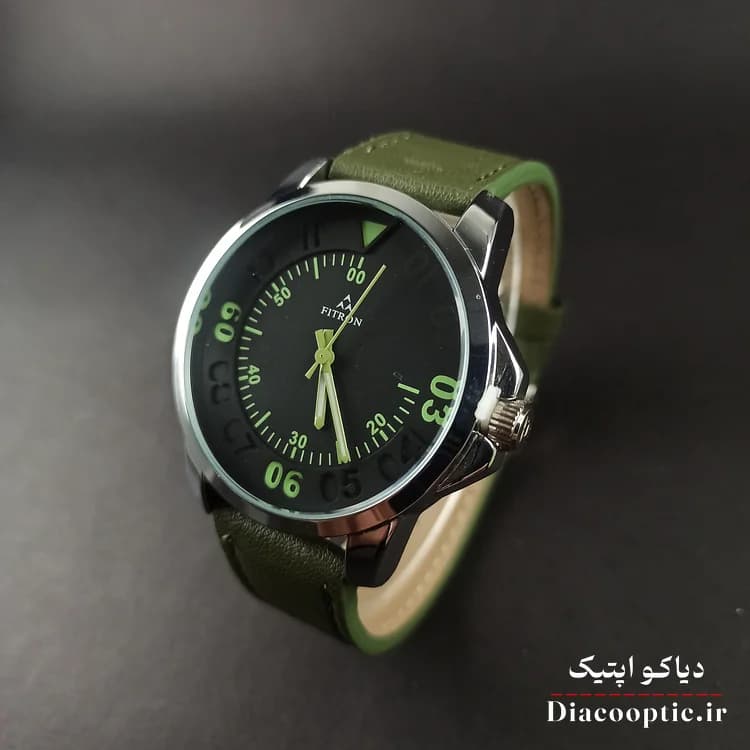 ساعت مچی مردانه بند چرم برند فیترون مدل Do1268 — تصویر ۴