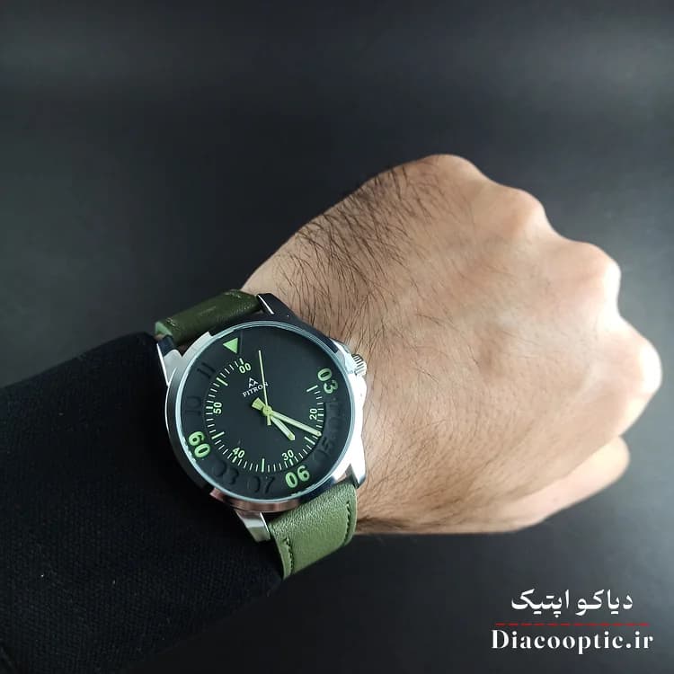 ساعت مچی مردانه بند چرم برند فیترون مدل Do1268 — تصویر ۸