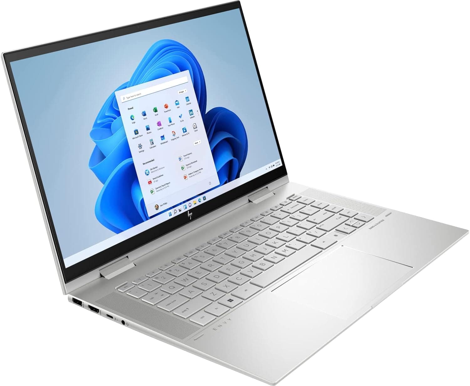 لپ تاپ صفحه لمسی اچ پی HP ENVY 15 X360 CONVERTIBLE TOUCH | i7 1165 G7 | 16GB DDR4 | 1TR SSD | INTEL Iris® Xe | 15.6 FHD Touch
