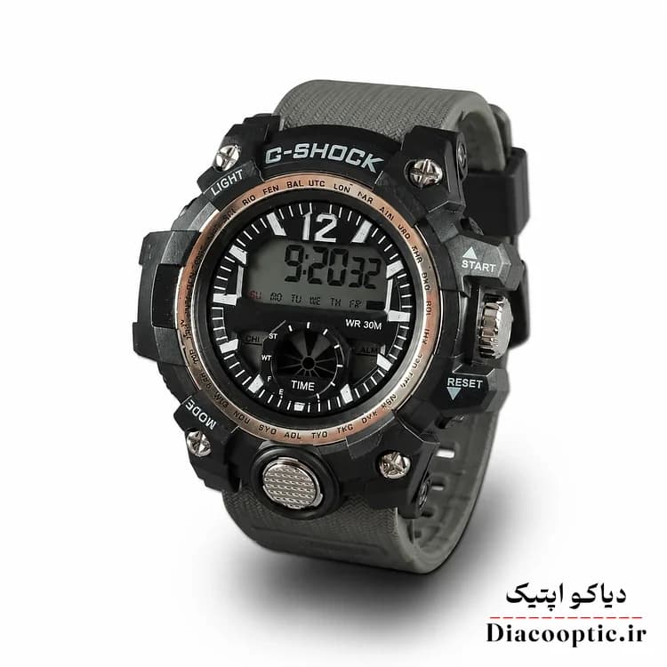 ساعت مچی مردانه دیجیتالی برند جی شاک مدل G1266 بند رابر