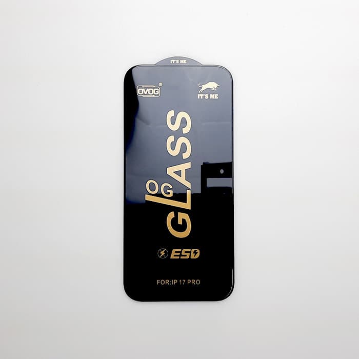 محافظ صفحه شیشه ای فول براق آیفون 17 pro