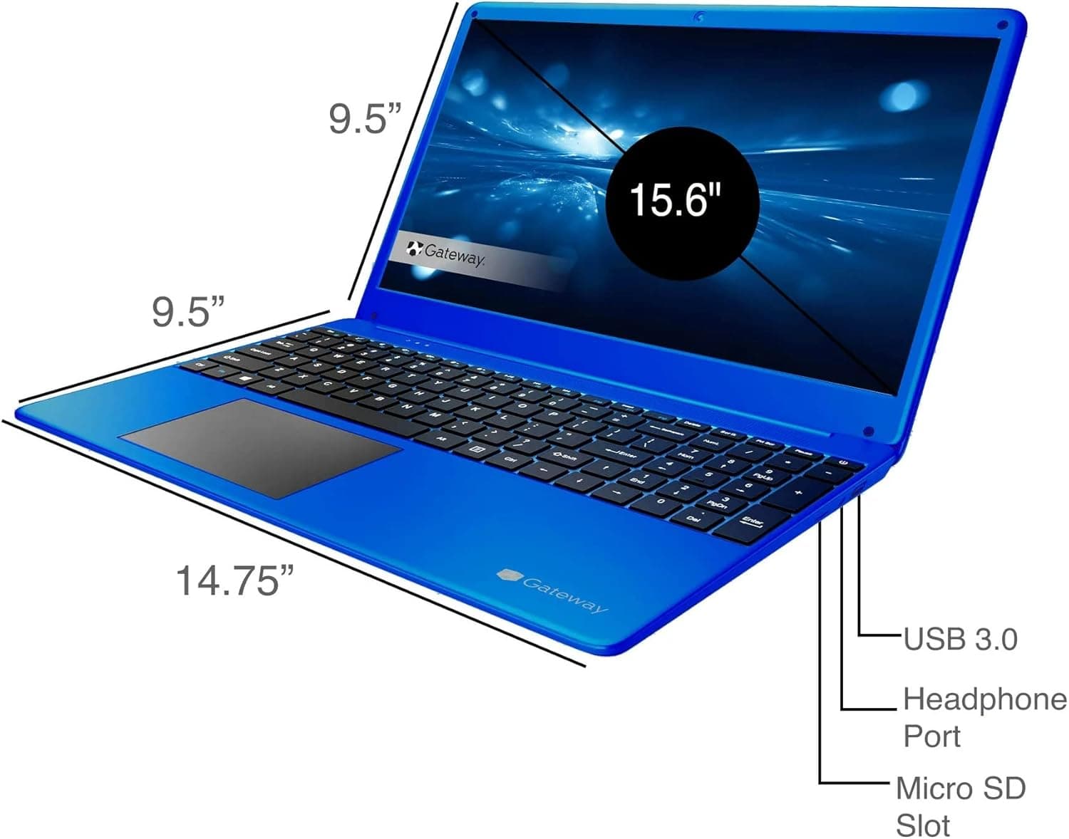 لپ تاپ گیت وی GATEWAY GWTN156-7BK | i3 1115 G4 | 4GB DDR4 | 256GB SSD | INTEL | 15.6 FHD — تصویر ۶