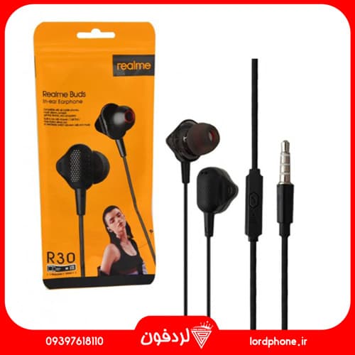 هندزفری سیمی ریلمی مدل R30 — تصویر ۲