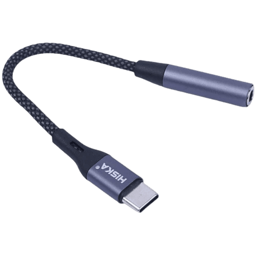 تبدیل Type-C به جک 3.5 میلی متری هیسکا W47