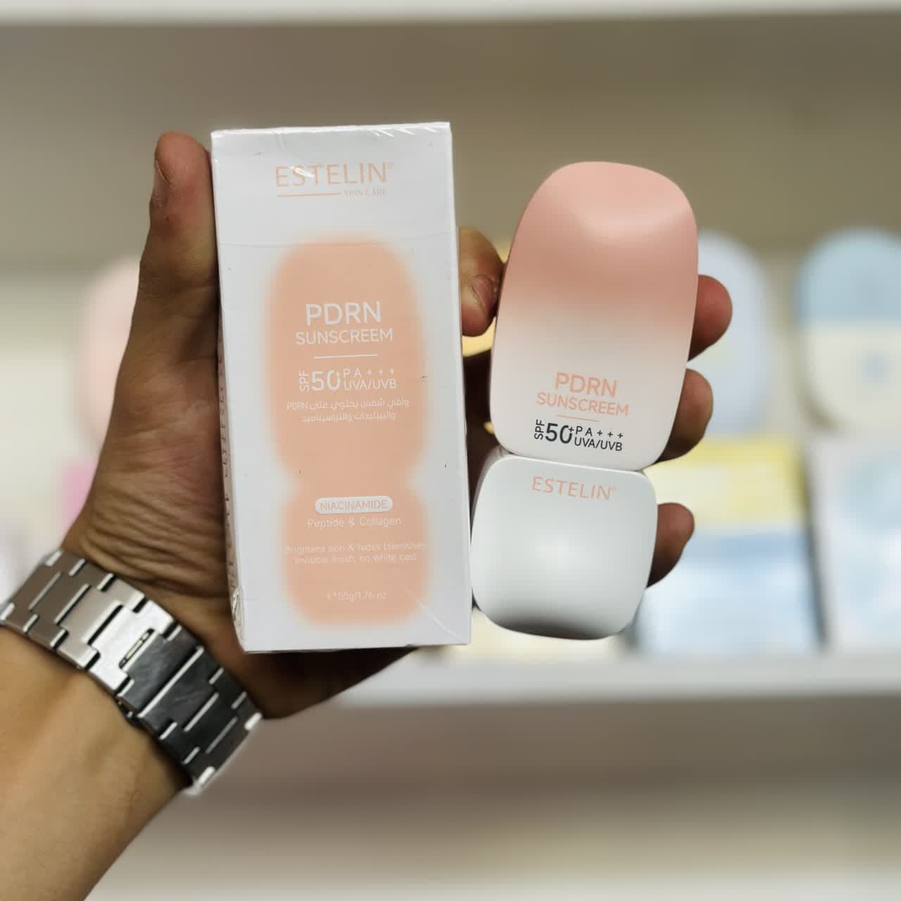 ضد آفتاب PDRN، نیاسینامید و پپتاید استلین SPF50