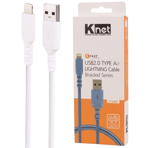 کابل لایتنینگ فست شارژ کی نت K-CULB2010 طول 1 متر