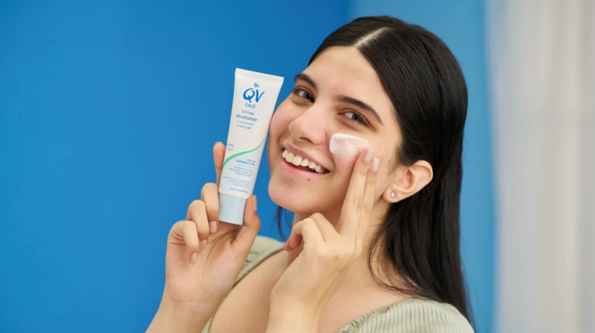 کرم آبرسان و مرطوب کننده صورت بدون چربی کیو وی QV — تصویر ۳