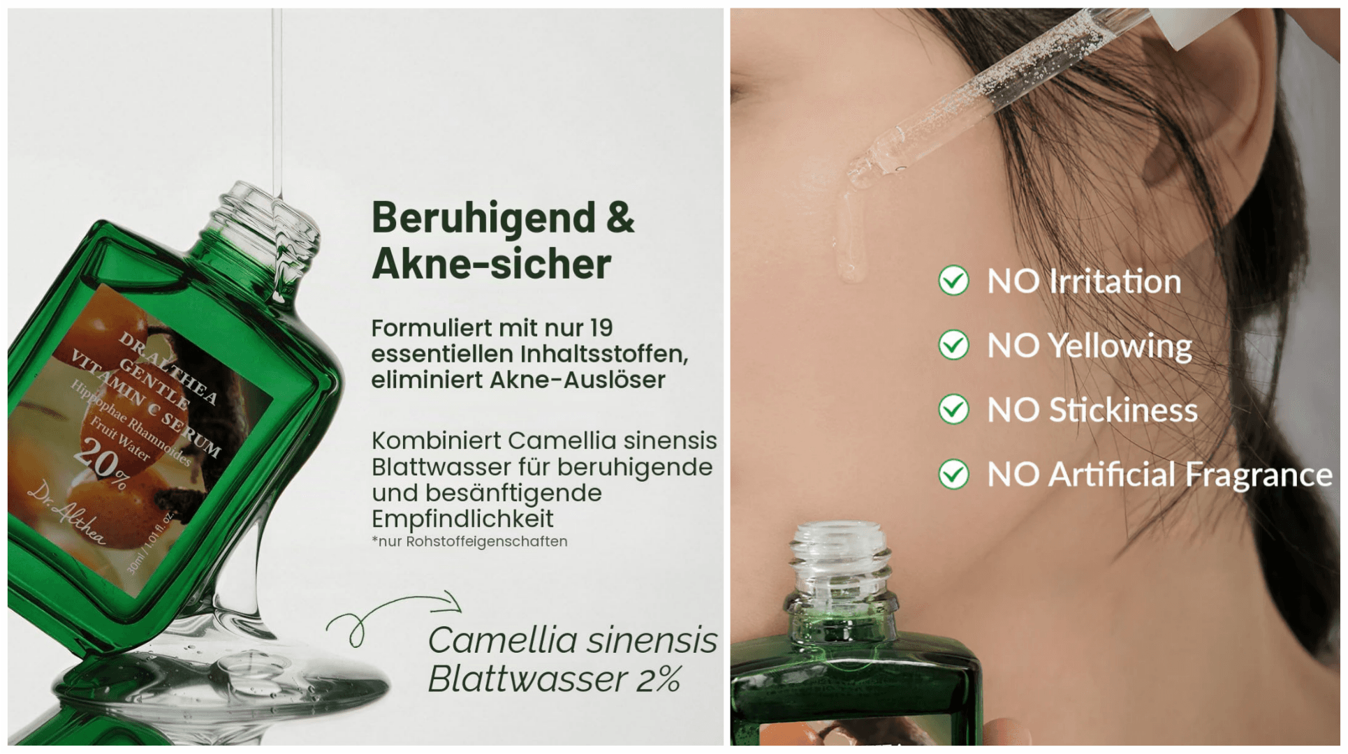 سرم روشن کننده و ضد لک ویتامین سی 20% دکتر آلتیا Dr. Althea — تصویر ۶