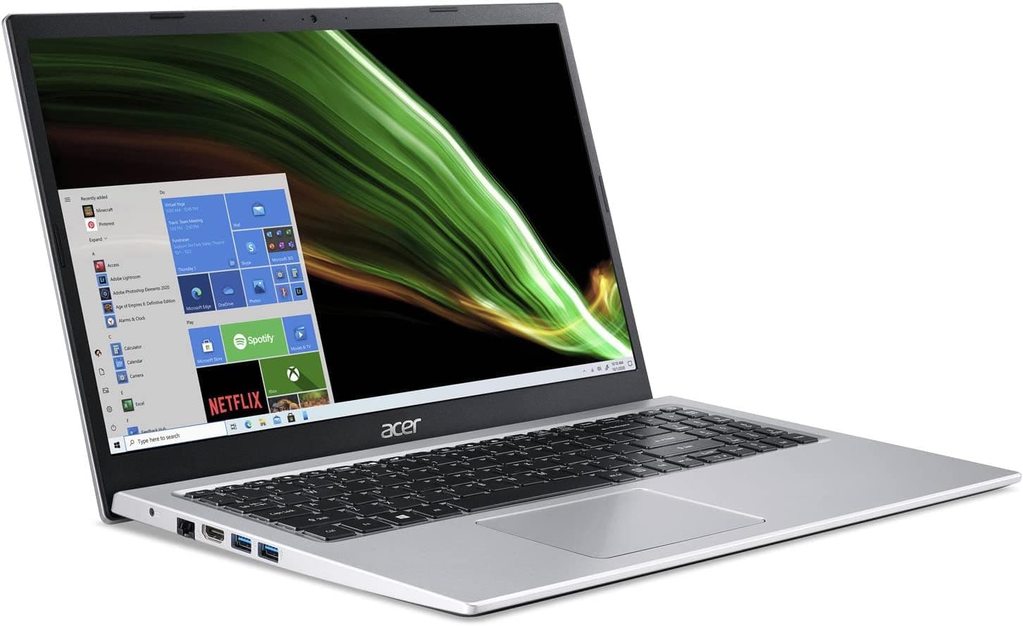 لپ تاپ ایسر ACER ASPIRE 3 A315- 58 | i3 1115 G4 | 8GB DDR4 | 256GB SSD | INTEL | 15.6 FHD — تصویر ۲